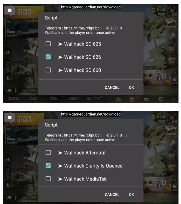 Cara Cheat Game PUBG Mobile