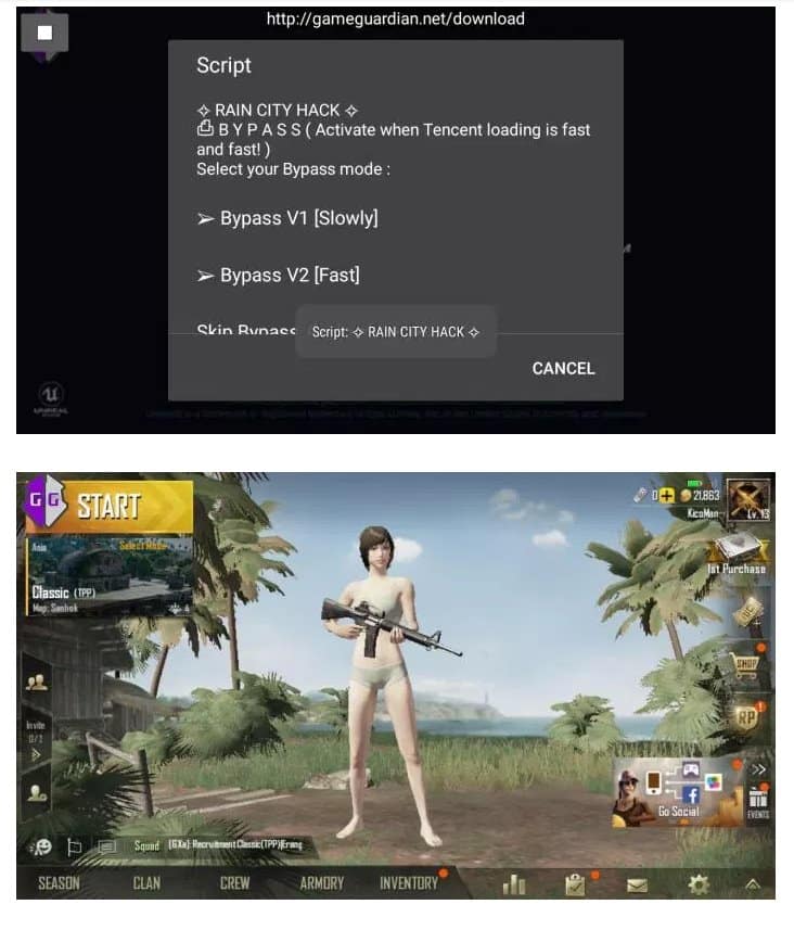 Cara Cheat Game PUBG Mobile