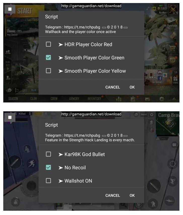 Cara Cheat Game PUBG Mobile
