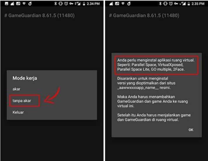game guardian no root tips