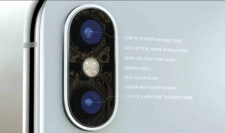Spesifikasi Kamera iPhone X