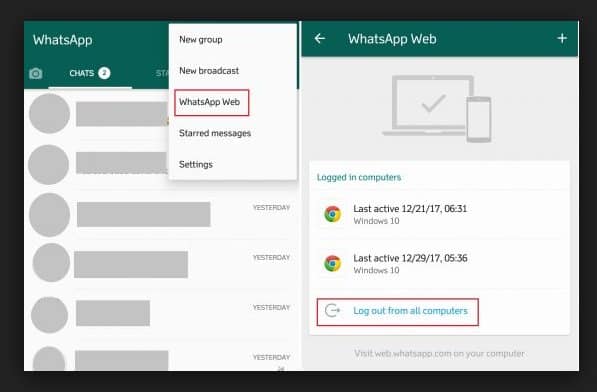 Cara Sadapan WhatsApp