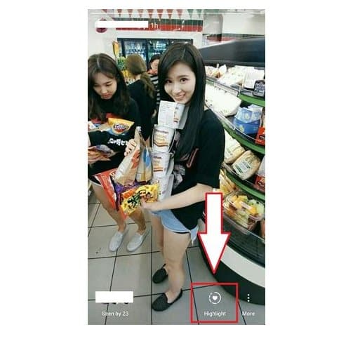 Cara Menggunakan Highlight Story