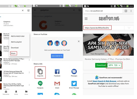Simpan Video Youtube Ke Android