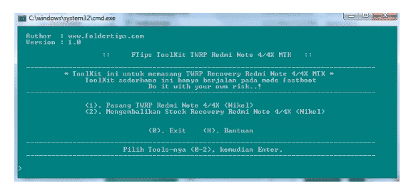 Cara Instal TWRP dan Root Redmi Note 4