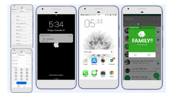 tema iphone untuk oppo