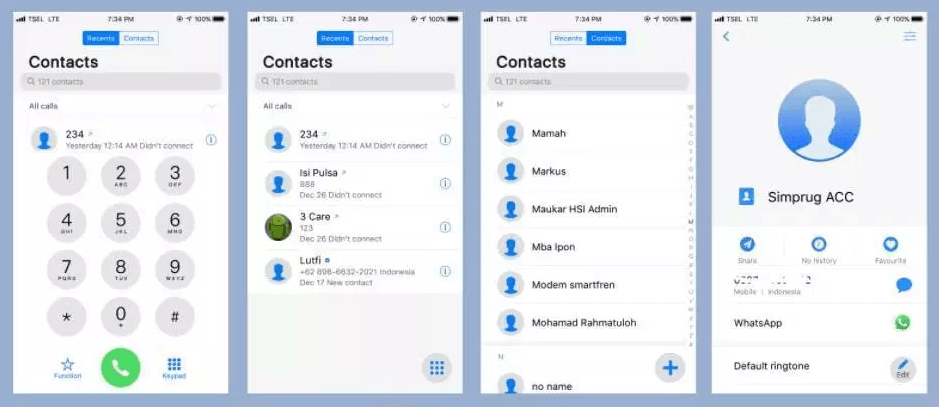 Tema iPhone X iOS 11 miui 9