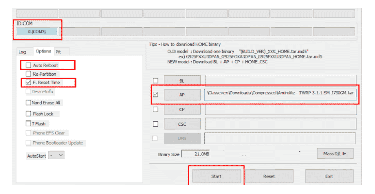 Cara Root Instal TWRP Samsung Galaxy J3
