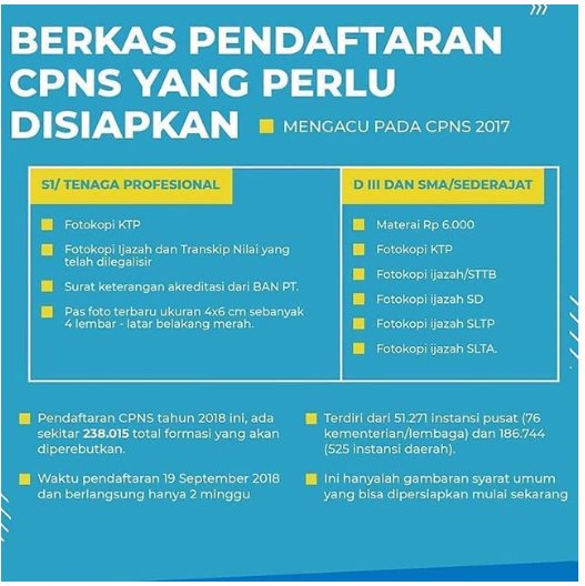 Tips dan Cara Daftar CPNS 2018 Via sscn.bkn.go.id