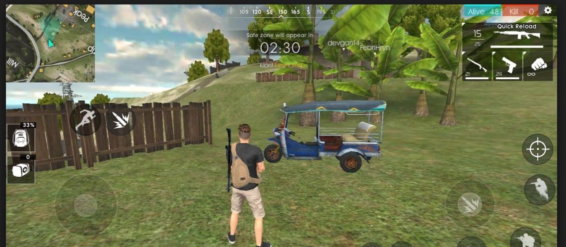 Daftar Cheat Free Fire